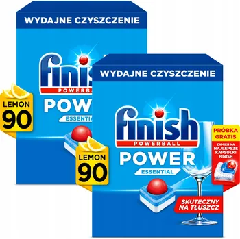 Tableta do myčky Finish Tablety do myčky Power Essential lemon sada 2 x 90 kusů