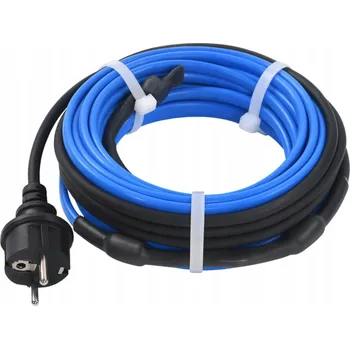 Topná rohož Topný kabel proti zamrzání pro potrubí a okapy s termostatem 30 m ergowave