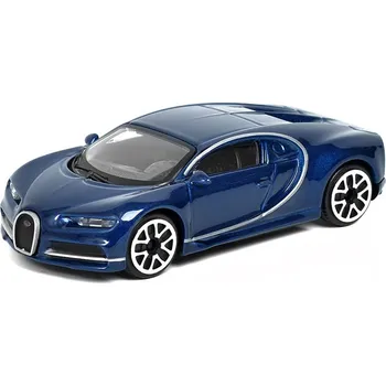 autíčko Bugatti Chiron 2016 modrá 1:43 Bugatti Chiron - kovový model