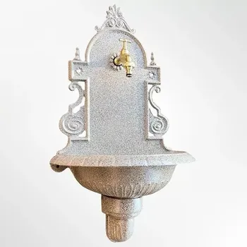 Umyvadlo Zahradní Umyvadlo VERONA s Kohoutkem, BÉŽOVÝ GRANIT (Prvotřídní kvalita)