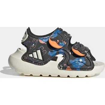 Chlapecké sandály Dětské sandály adidas ALTASWIM 3 KI0739 šedá 90X, EUR 26