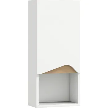 Koupelnový nábytek Nástěnná koupelnová skříňka 30 x 17 x 67 cm | bílá
