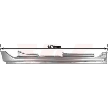 Prah karosérie Nástupní panel VAN WEZEL 1507103