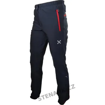 Pánská móda Montura kalhoty Evoque 2, černá/červená, M