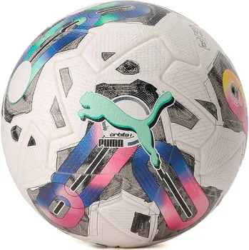 Fotbal Fotbalový míč Puma ORBITA 1 TB FQP bílý 083774-01 - 5 | UK 11,5 | US 12,5