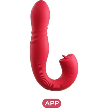 Vibrátor Vibrátor HONEY PLAY BOX JOI THRUST 2 App Controlled Thrusting G-Spot červený - s kupónem KUP15 cena 1696 Kč + extra diskrétní expedice