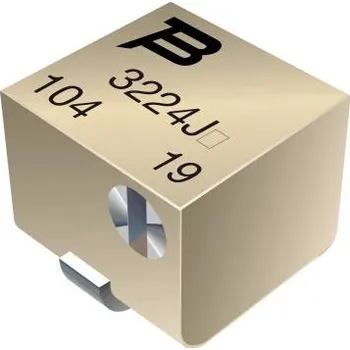 Potenciometr Bourns 3224J-1-501E cermetový trimr lineární 0.25 W 500 Ω 4320 ° 1 ks