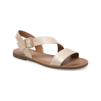 Dámská obuv Sandály JENNY DARI WS250723-3 Zlatá 39