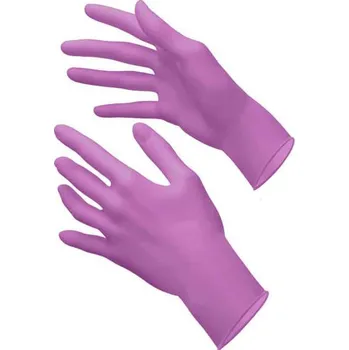 Vyšetřovací rukavice Akzenta Style Nitrile Pink Horizon S vyšetřovací rukavice 100 ks
