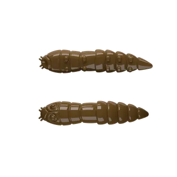 Umělá nástraha Gumová nástraha Libra Lures Kukolka 27mm Brown 038 Cheese (15ks)