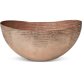 DEKORAČNÍ MISKA PARI2 (03) 45X22X22 CM MĚĎ