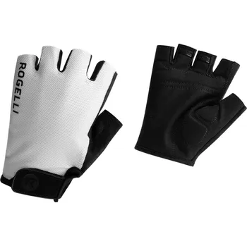 Cyklistické rukavice Rogelli CORE, bílé L