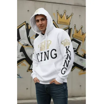 Pánská mikina Pánská mikina VINTE bílá