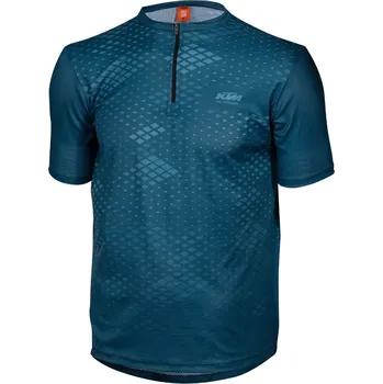 Cyklistické oblečení Dres KTM FACTORY CHARACTER SHIRT SHORTSLEEVE, BLUE XXL