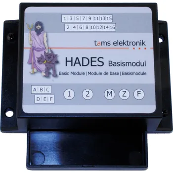 Modelová železnice TAMS Elektronik 51-04118-01-C plášť Příslušenství pro základní modul Hades