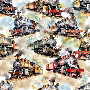 Úplet, Lokomotivy (E) (Top kvalitní úplet Bella digitisk)