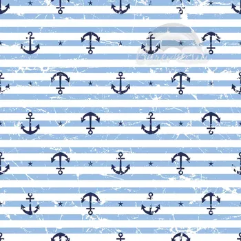 Úplet, Kotvičky na modrých proužcích (E) (Top kvalitní úplet Bella digitisk)