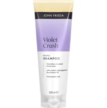 Kosmetika John Frieda Violet Crush Purple Shampoo fialový šampon pro blond vlasy 250 ml