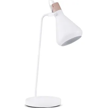 Lampička Stolní lampa CORTODI hnědá/bílá