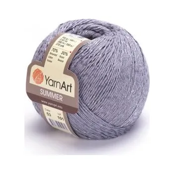YarnArt Příze Summer 53 tmavě šedá