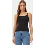 Tommy Jeans dámské černé tílko 20008083-8720638873174
