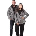 Bunda s kapucí MUSHROOM šedá L