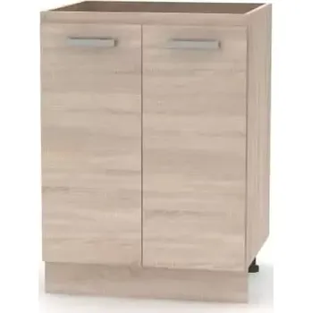 Kuchyňská linka Spodní skříňka 60 2DV NOPL-057-0S - dub sonoma - SLEVA 3% s kodem radost25