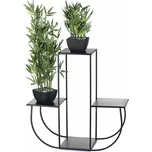 Květinový stojan ARKA 70 cm černý