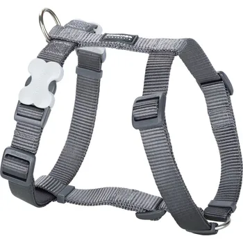 Postroj pro psa Red Dingo Postroj RD 12 mm x 30-44 cm - Jednobarevný Velikost: XS, Varianta: šedá