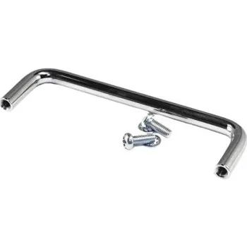 Nábytkové kování Rukojeť zásuvky barva Chrom, Ocel, Chrom, délka: 10mm x 102 mm x 111mm 102mm Hammond