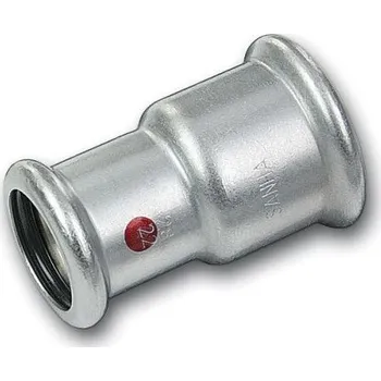 rozdělovač topení Sanha THERM 24240 nátrubek 35x22mm, redukovaný, s konci na vnitřní lisování, topení, uhlíková ocel