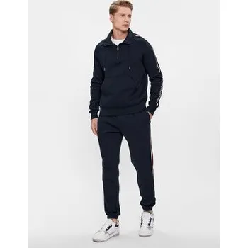 Pánská mikina Tommy Hilfiger Mikina Global Stripe MW0MW33661 Tmavomodrá Regular Fit S