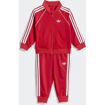 Dětská tepláková souprava adidas Originals KD1028 červená 29X, vel. 68