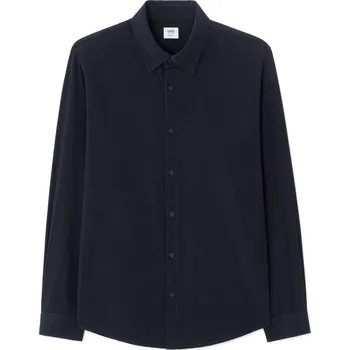 Pánská móda Celio Košile Nacotext 1183045 Tmavě modrá XL