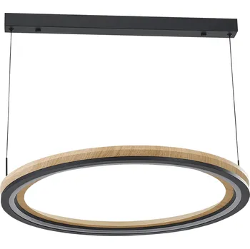 Direct Signs TOBI AKUS Závěsné LED svítidlo dub světlý, 4392 lm, teplá bílá&nbsp;951828