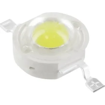 Polovodič HuiYuan HighPower LED teplá bílá 110 ° 750 mA 4 V