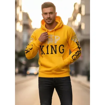 Pánská mikina Pánská mikina VINTE žluto okrová