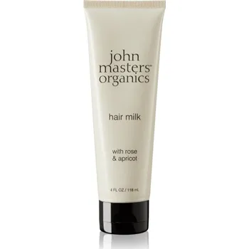 Žehlička na vlasy John Masters Organics Rose & Apricot Hair Milk bezoplachové mléko na suché konečky vlasů 118 ml