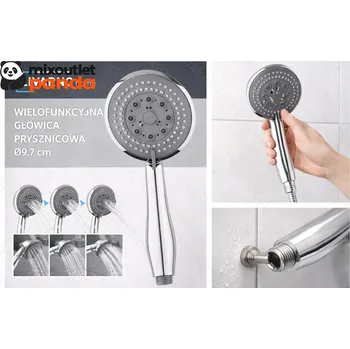 Sprchová hlavice Livarno Home Sprchová hlavice stříbrná