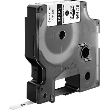 Kotouček do pokladny a tiskárny štítků páska nelaminovaná DYMO IND RHINO 18051 polyolefin Barva pásky: bílá Barva písma:černá 6 mm 1.5 m