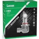 12V HB3 LED žárovka P20d, Lucas - sada 2 ks