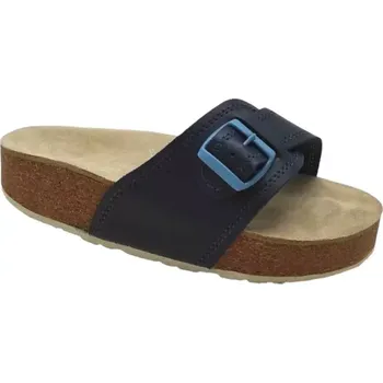 Dámská zdravotní obuv Korkové pantofle s vyměkčenou stélkou - tm.modré, vel. 36 - 42 vel. 36 - délka vnitřní stélky 23,5 cm