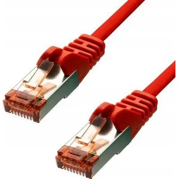 Síťový kabel Ethernetový kabel ProXtend CAT6 F/UTP CCA PVC červený 15 m, V-6FUTP-15R