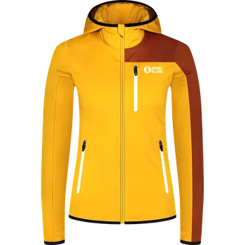 Dámská mikina Dámská powerfleecová mikina NORDBLANC RIVA NBWFL8292 ŽLUTÁ 40