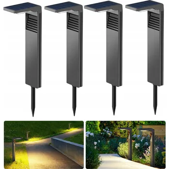 Venkovní osvětlení Solární osvětlovací sloupek Forever Speed 42 cm černý s čidlem