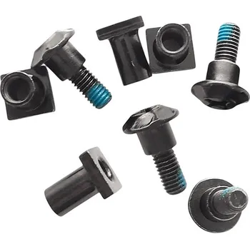 Příslušenství na snowboard Šroubky Nitro Highback Mounting Set M5x10 black - Odesíláme do 24 hodin