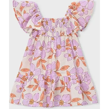 Dívčí šaty Dívčí šaty Mayoral 3932.6G.Mini.PPY2 fialová 40X, vel. 116