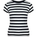 Mantis Dámské pruhované tričko - Černá / bílá | M