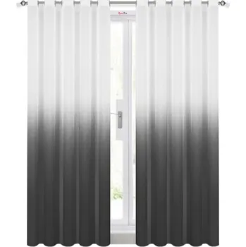 Záclona BytoTex Hotové voálové záclony Nani šedá 2 x 145 x 250 cm