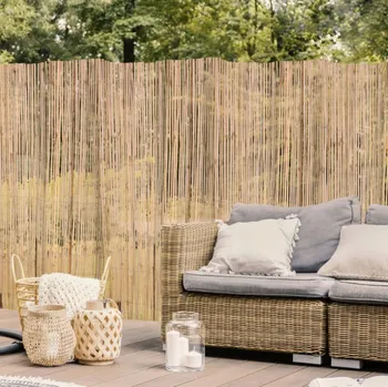 Plot Bambusový plot 100 cm x 300 cm x 12 mm